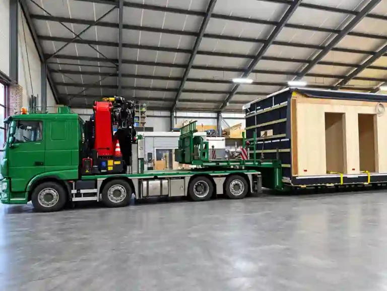 CLT-module op transport