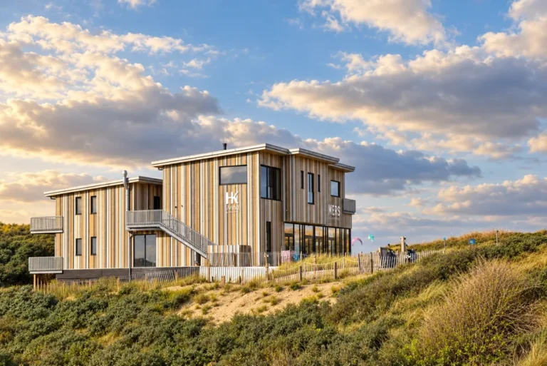Zoomers in Castricum aan Zee met douglas gevelbekleding